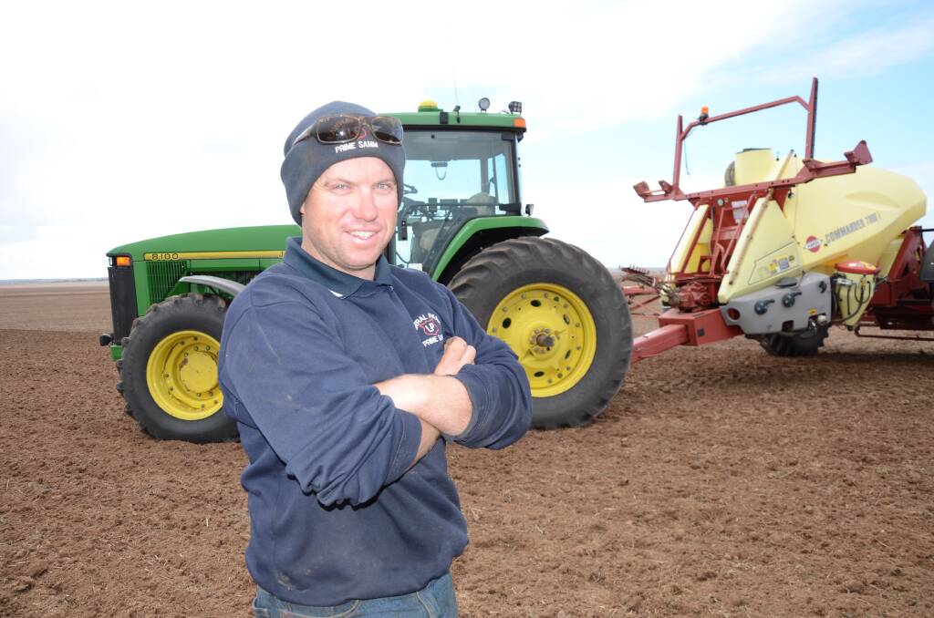 Ungarra farmer Campbell Lawrie said it had been a fantastic start for cropping.