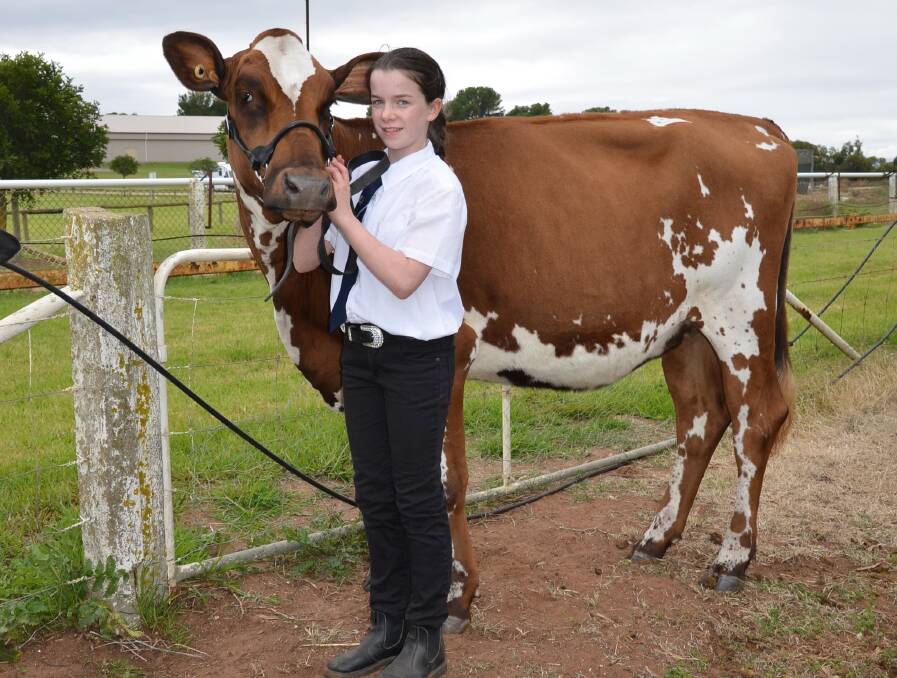 Lucy Newman, Prospect Hill, was the junior champion handler.