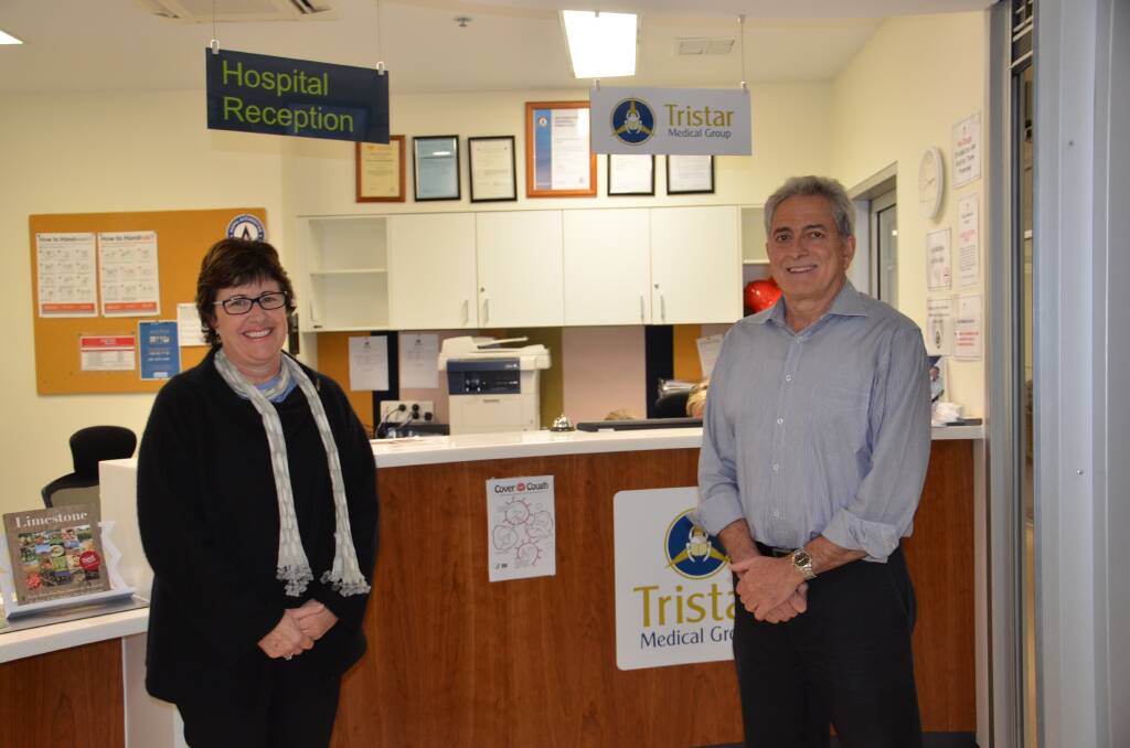 Keith Hospital Board chair Janet Allen (pictured with assistant director of nursing and site manager Alberto Valero) said a major coup from the new partnership with Western Facility Management Services was the facilitation of a GP service agreement at Keith Hospital through the Tristar Medical Group.