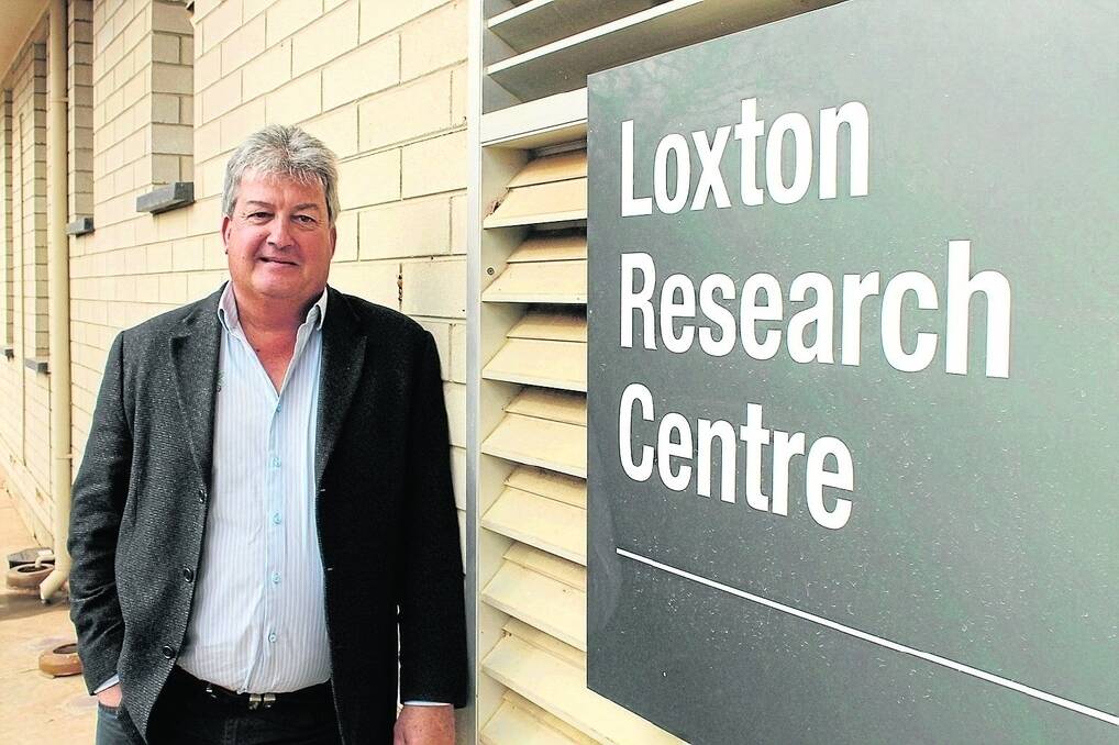 Almond Centre of Excellence chairman Brendan Sidhu at the Loxton Research Centre, which has recently become the hub of SA’s almond industry.