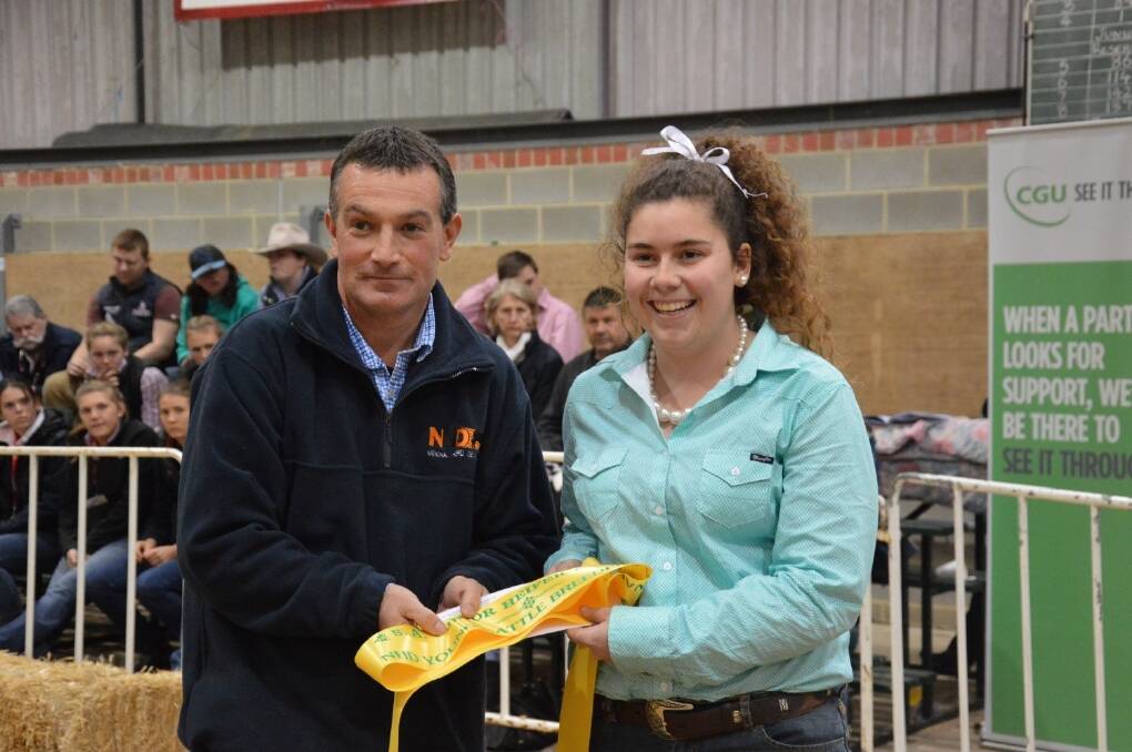The SA beef industry's brightest young stars shone at the 2015 SA Junior Heifer Expo.