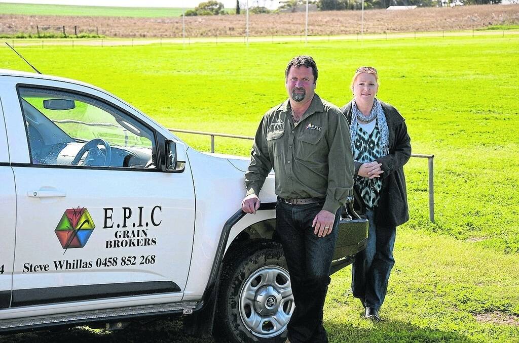 EPIC owners and managers Steve Whillas and Tracey Lehmann ran a series of grain marketing expos across the EP last week.
