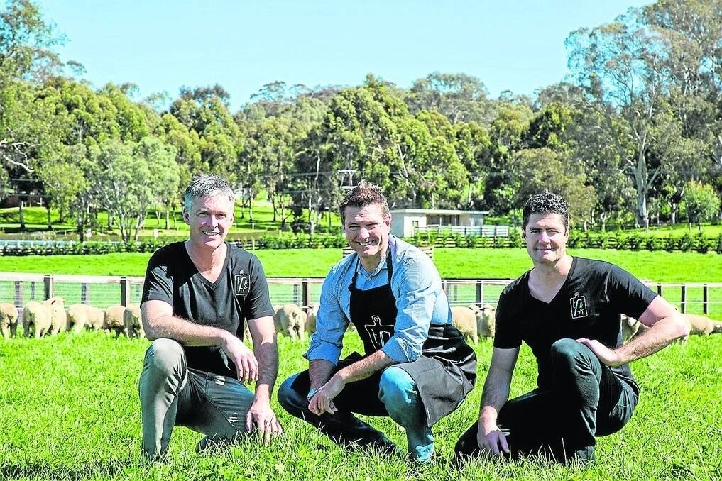 Thomas Foods Kitchen founders Bruce Lennon, Darren Thomas and Simon Dennis are offering fresh, locally sourced ingredients to produce gourmet meals.