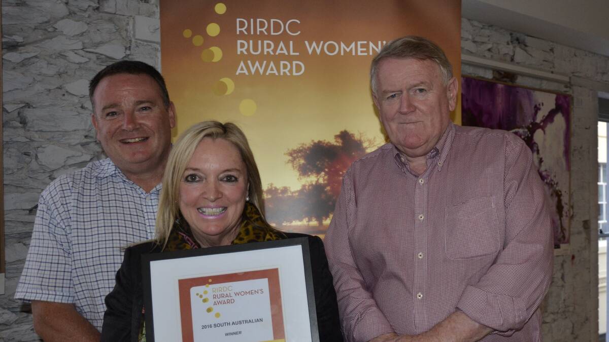 Potatoes SA CEO Robbie Davis has been announced the SA 2016 RIRDC Rural Women's Award winner.
