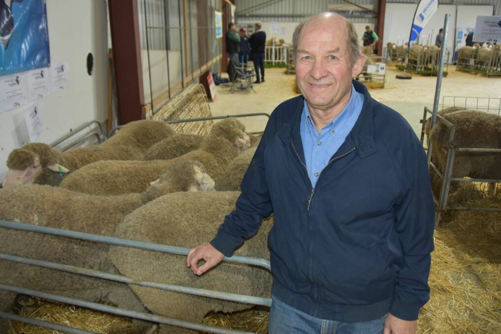 INDUSTRY LEADER: Sheep Industry Fund board chairman Ian Rowett, Marrabel.