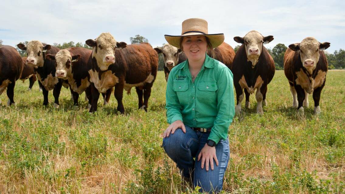 Nutrien stud stock administration officer Jorgia Scott loves travelling to farms and helping her clients. Picture: Elka Devney.