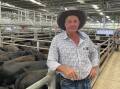 Dennis Heywood, Glenlock, Everton, yarded 780 cattle in total at the first Wangaratta weaner sale.