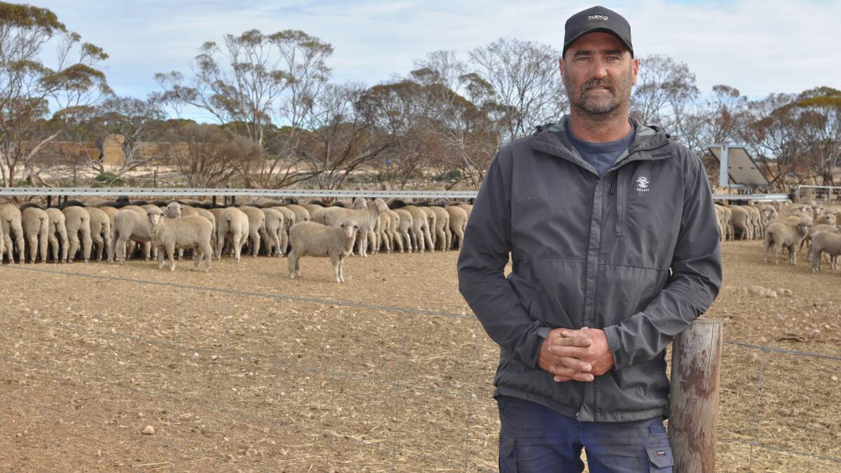 Goldmine Hill Farms' Kerran Glover, Lock, implemented a feedlot system at his property about two years ago which has produced impressive results in its short life. Pictures by Katie Jackson