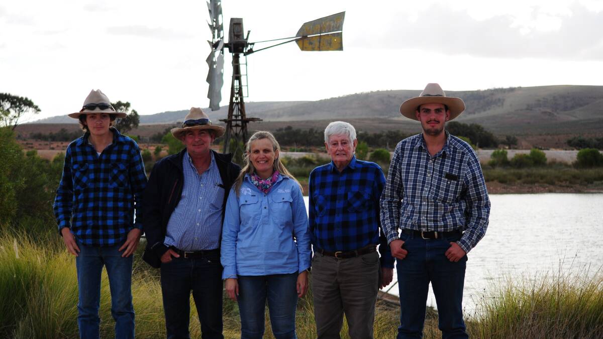 FAMILY TIES: John, Paul, Kate, Bob and Nic Greenfield are keeping the familys legacy at South Gap alive, farming the property 140 years after their ancestor William Henry arrived.
