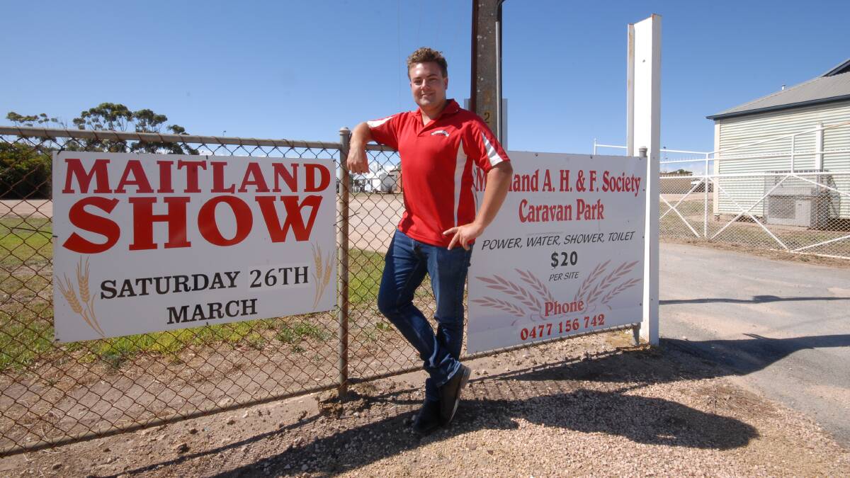 NEXT GENERATION: At just 23 years old, Maitland Show Society president Nick Rodda is hoping to usher the country show scene into a new era in the wake of the pandemic.