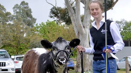 BRIGHT: Wattle Lee Speckle Parks stud principal Emily Edwards says there is a promising future for the breed in the Australian industry.