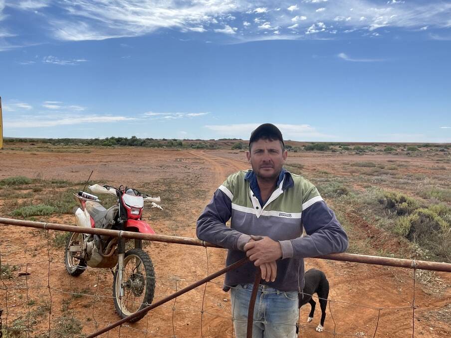 Dave Langford, K-Tank, 27 kilometres east of Broken Hill, said falls between 17mm to 50mm fell on his property. Picture by Simon Chamberlain