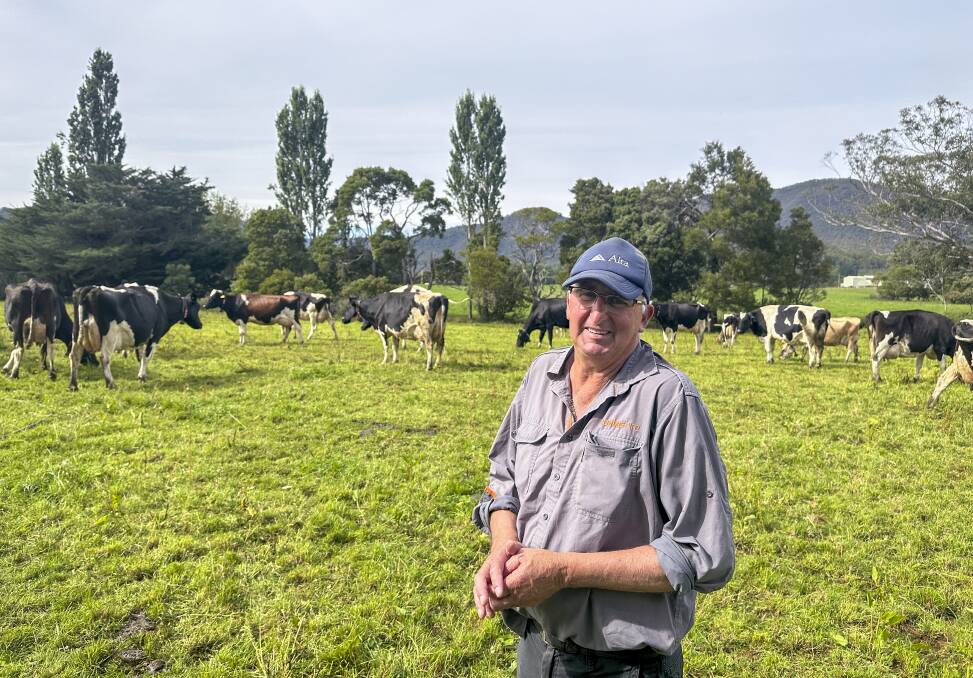 Garry Carpenter has had an interesting journey in the dairy industry in Tasmania. Picture supplied