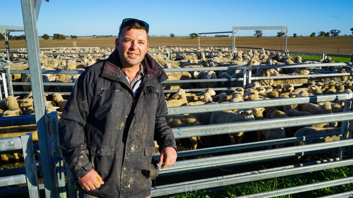 Yanac farmer Michael Dart has experienced a bumper start to his sowing program in north-west Victoria.