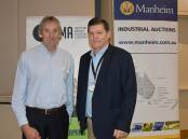 TMA executive director Gary Northover with TMA chairman Doug Robinson at last year's TMA conference in Sydney. This year's event is being held in Melbourne. Picture by Paula Thompson