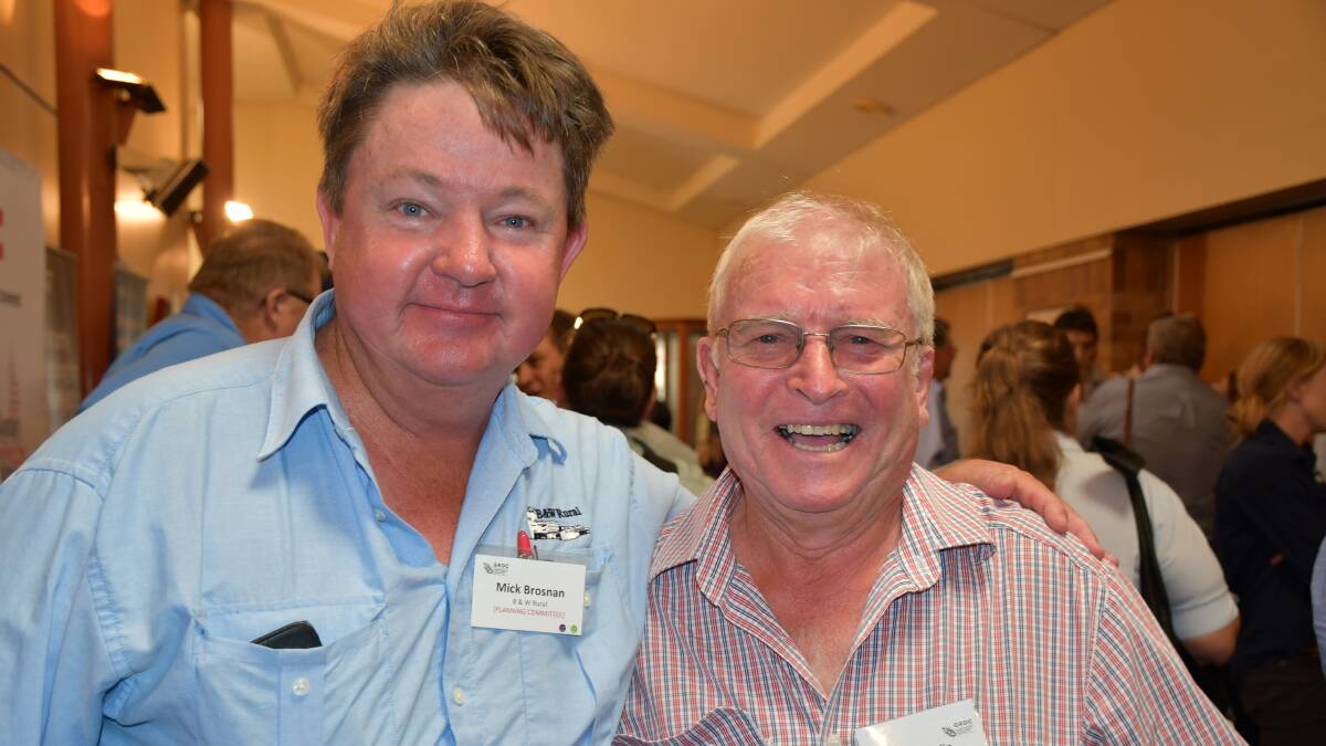 Growers and advisors were out in numbers at the annual two-day Grain Research Development Corporation (GRDC) Grain Research Update at Goondiwindi, Qld. 