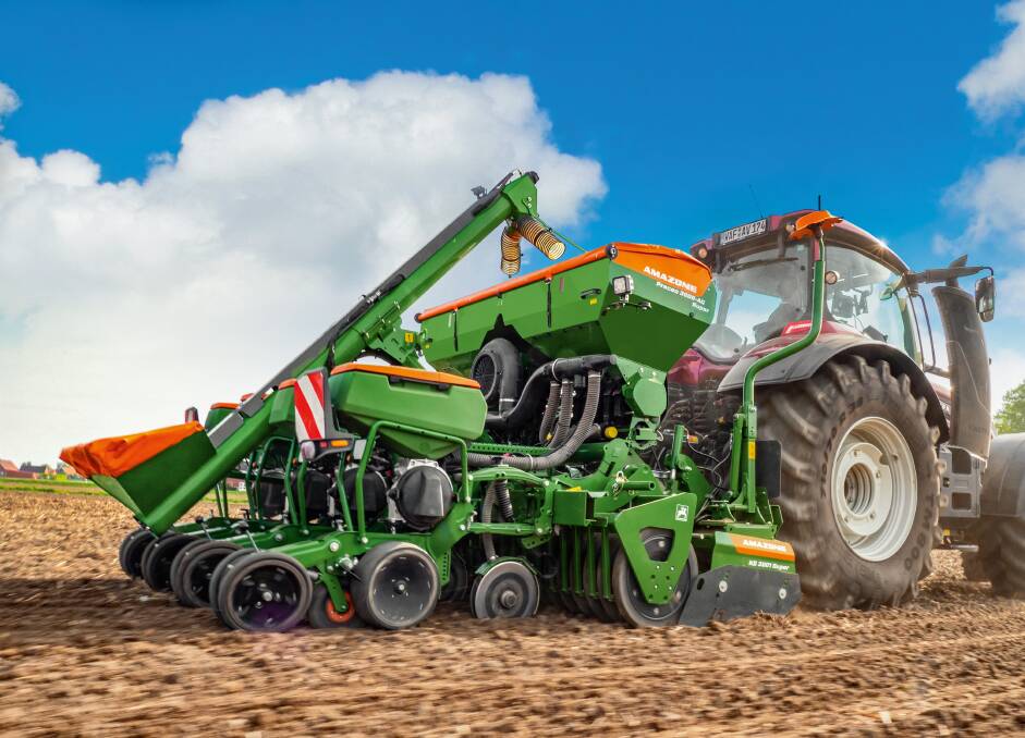 SPEEDY SEEDER: Amazone have launched its new Precea precision air seeder range.