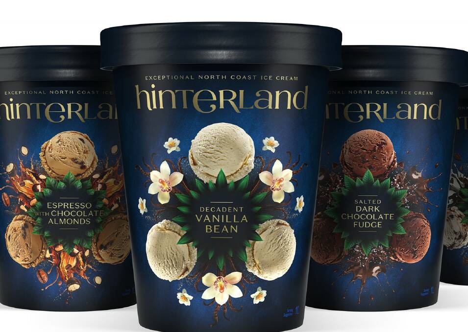 Norco Co-operative's newly launched premium Hinterland ice cream is set to be the first in a suite of new products from the dairy processor.