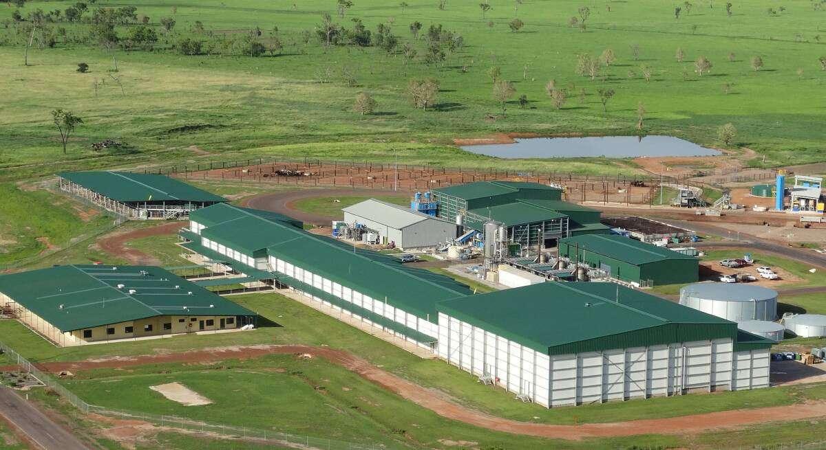 Livingstone Beef's processing plant, south of Darwin.