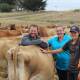Roger, Amanda and Tayla Heath use genomic results to split heifer calves into three groups: those to breed replacements from, embryo transfer recipients and surplus to be sold for export.