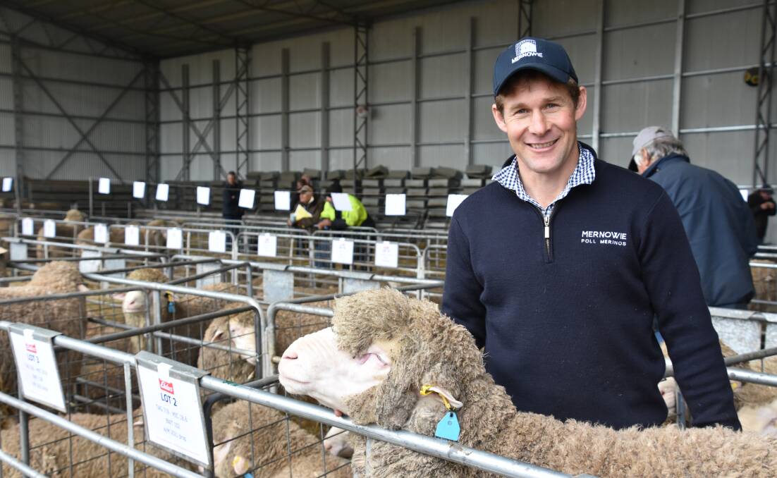 David Rowett, Mernowie Poll Merino stud, Marrabel, says ASBVs are not an "exacting science" but they are an "excellent guide" in sheep selection.