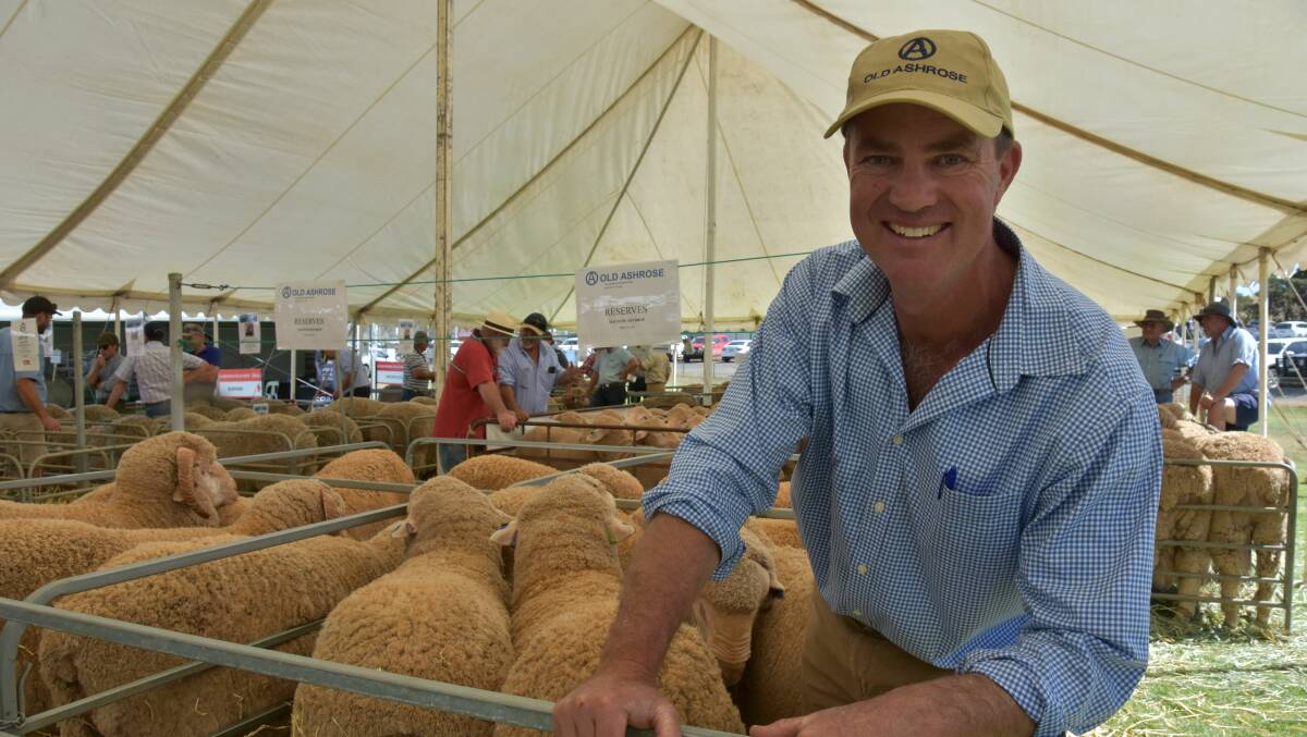 IN FAVOUR: Merino SA president Nick Wadlow says the committee supports the RA&HS's decision not to relax OJD health regulations at the Royal Adelaide Show. 