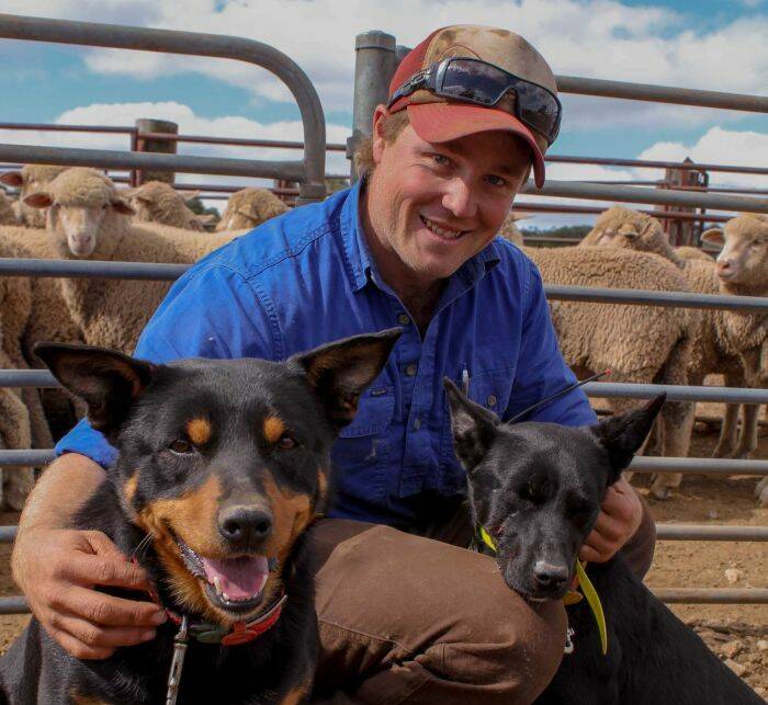Sam McCarthy, Jamestown and his dog Max are competing in the 2020 Cobber Challenge: All Stars vs Contenders competition which is aiming to find Australia's harest working dog.