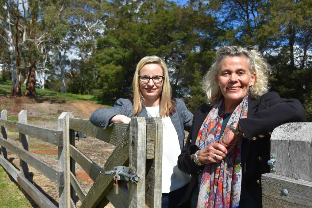 ACTION NEEDED: Mellor Olsson senior associate Victoria Gilliland and NFF president Fiona Simson discussed farm trespass and the threat it posed to the industry.