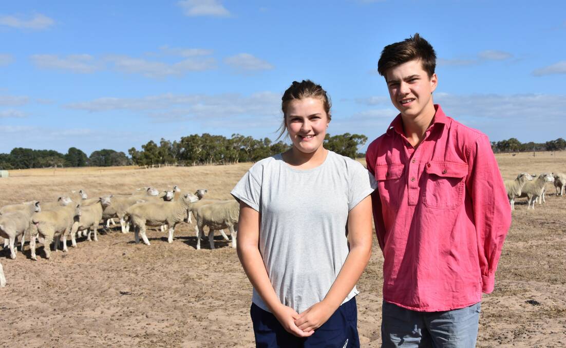YOUTH EVENT: Milly and Jack Walker, Lucindale, are excited about attending the upcoming SA Sheep Expo.