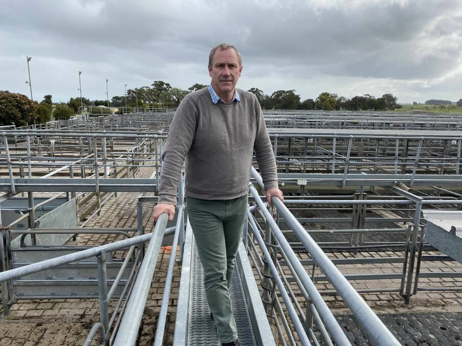 LOCAL EXPERIENCE: Mount Gambier & District Saleyard manager David Wallis says it is an exciting time for producers with high livestock prices.
