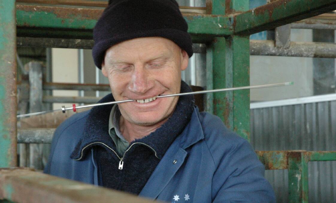 Southern Cross Genetics' David Plant artificially inseminated more than 30,000 cattle a year, including many in SA.