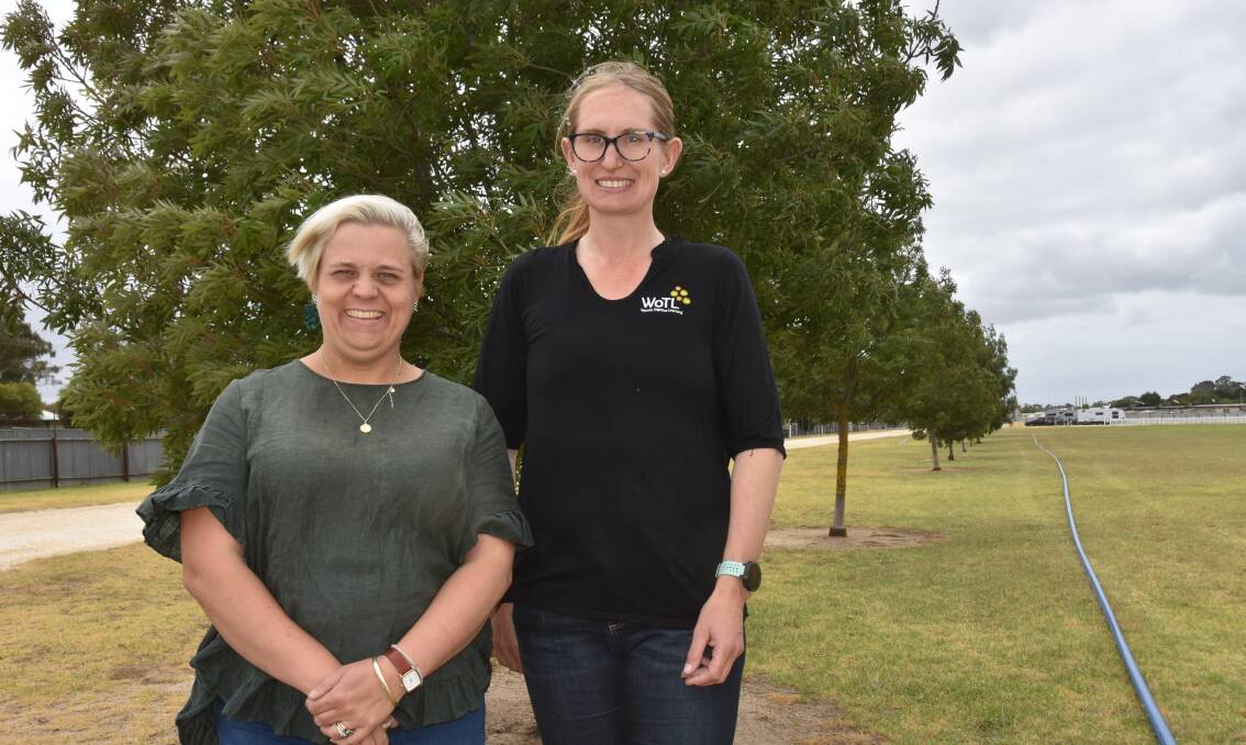 University of Adelaide researcher Emily Buddle and WoTL ambassador Jacqui Foster at last week's focus group at Naracoorte.