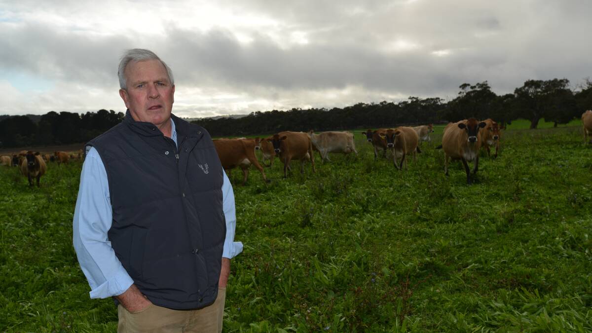 Mount Compass dairy farmer Robert Brokenshire has been a long-time campaigner for the return of a stock squad in SAPOL and with record prices he says livestock could be even more of a target for thieves.