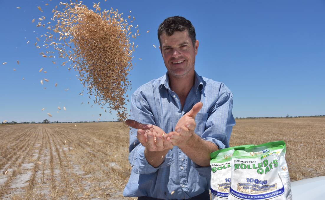 NICHE BRAND: Sam Densley, Quality Wise Oats, Keith, has spent the past four years growing export and domestic sales of his rolled oats and quick oats.