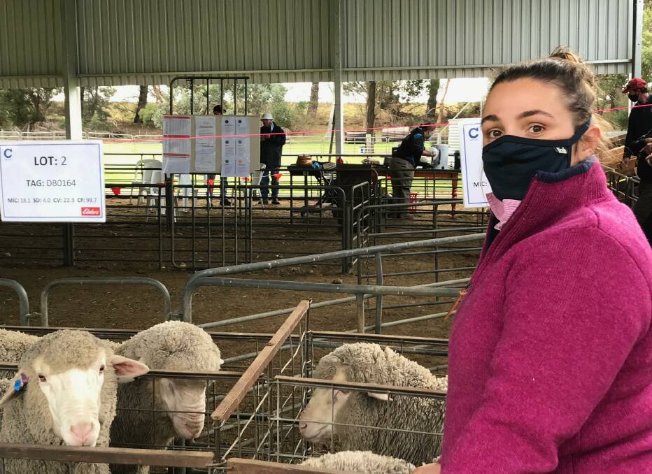 UNRESTRICTED EVENT: Canowie stud's ram sale went ahead on Friday at Coonalpyn, but livestock manager Monica Ley says there were a few buyers not confident to travel.