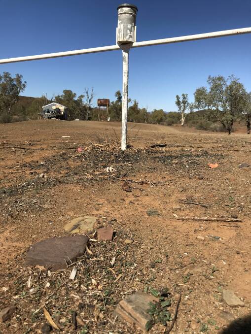 Moolooloo Station, via Blinman, received 25mm in one rainfall event last month but has still only received about half of its usual annual rainfall.