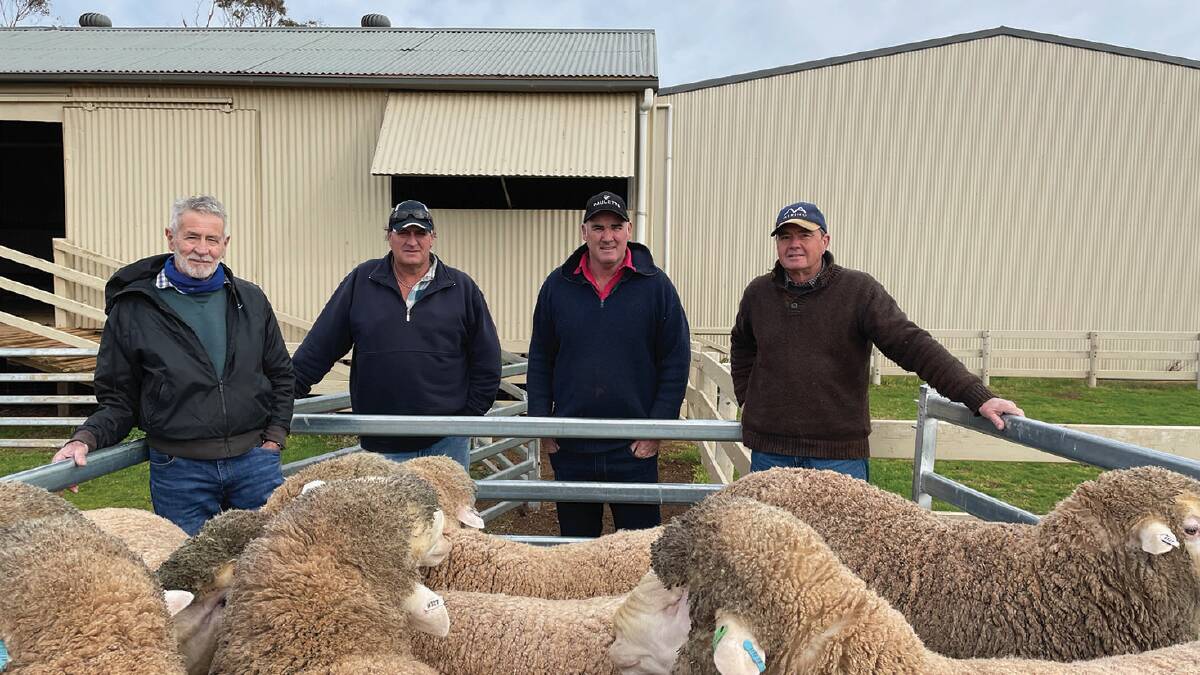 DRIVING FORCE: Northern SA Merino Expo committee members Ian Bradtke, Stacey Bradtke, Greg Andrews and Tom Ashby are excited about their inaugural field day on August 12 at the Jamestown Showgrounds.