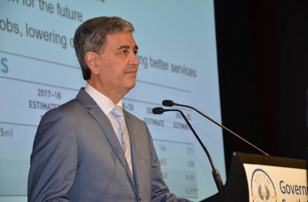 BUDGET PLEDGE: Treasurer Rob Lucas says the state government will cut ESL bills by $90m in 2019-20, helping relieve cost of living pressures in SA.
