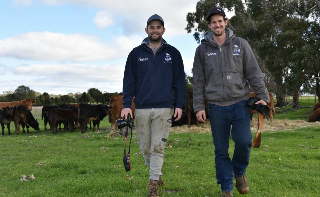 TRAVELPLANS: The Naked Farmer founder Ben Brooksby and Mason Galpin, Warrawindi, Penola, are looking forward to the SA tour in late August.