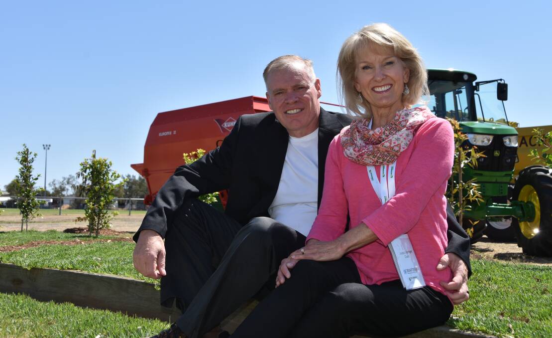 KNOW YOUR WHY: Colonel Sam Barringer and wife Joanie at Smart Beef 2019 in Dalby.