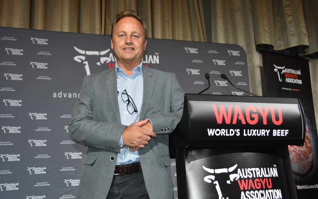 INSIGHTS: Meat & Livestock Australia's Scott Cameron, speaking at this year's Australian Wagyu Association conference.