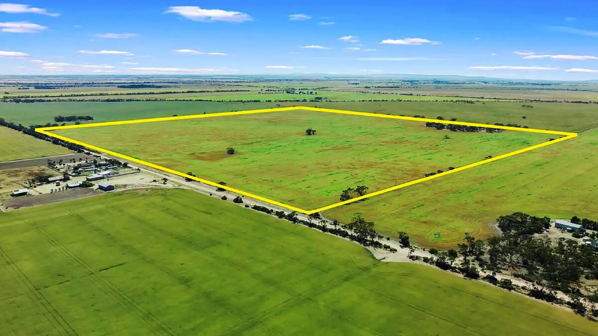 This paddock has been bought for $1.6 million.