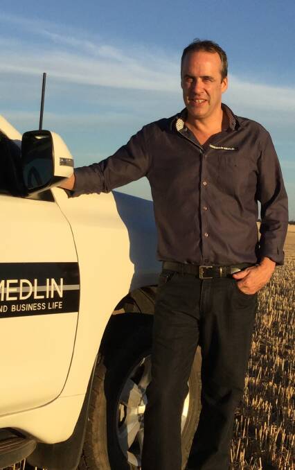 MALLEE MARVEL: Dodgshun Medlin chief agricultural specialist Danny Conlan is the 2016 recipient of the David Roget Mallee Sustainable Farming Excellence Award.