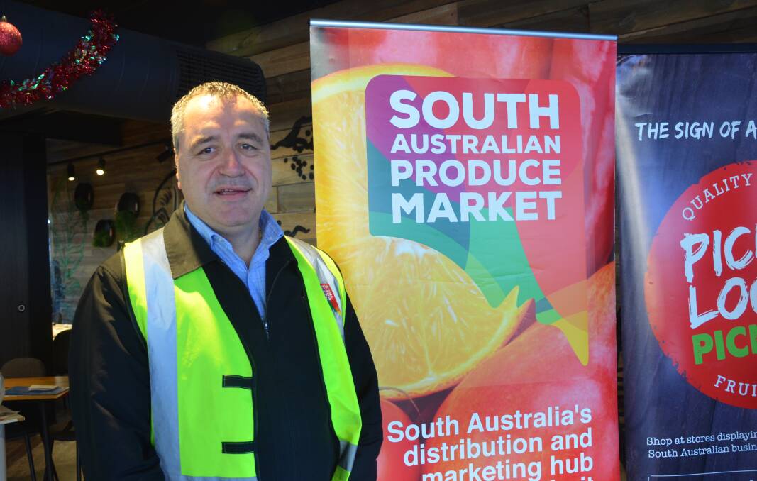 GROWING INDUSTRY: Horticultural Coalition of SA chair and SA Produce Markets CEO Angelo Demasi says the value of the state's horticulture industry has grown, despite all the obstacles of 2020.