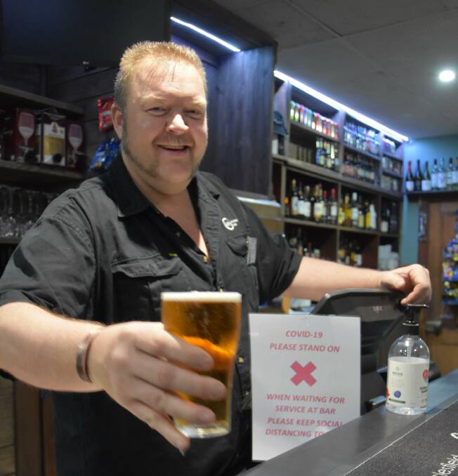 Macclesfield Hotel licencee Justin York said while they had strong local support and over the long weekend, they were still unable to turn a profit due to social distancing rules.