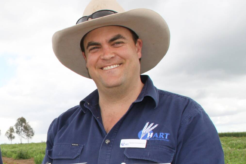 NEW CHALLENGES: Hart chairman Damien Sommerville says this year’s Getting The Crop In seminar will be particularly relevant coming off the back of a dry year.