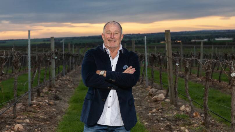 Randall Wine Group Executive Chairman Warren Randall says his company has the largest private holdings of 'luxury' vineyards in South Australia. Photo: Ben Macmahon.