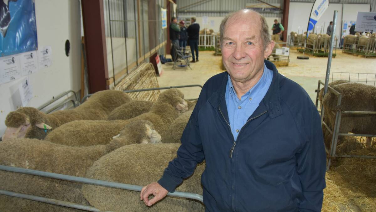 Former Sheep Industry Fund board chairman Ian Rowett, Marrabel. File photo