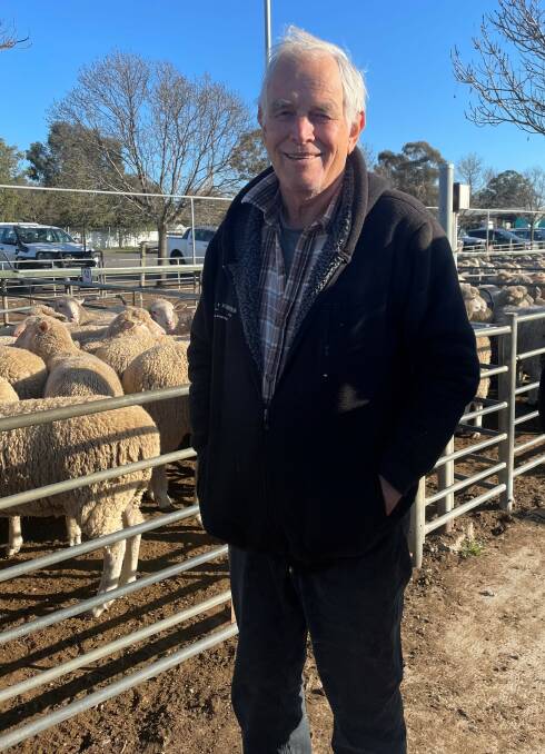 Fred Latta of Walpeup will turn 80 next week. He has been attending the Ouyen sale for over 60 years.