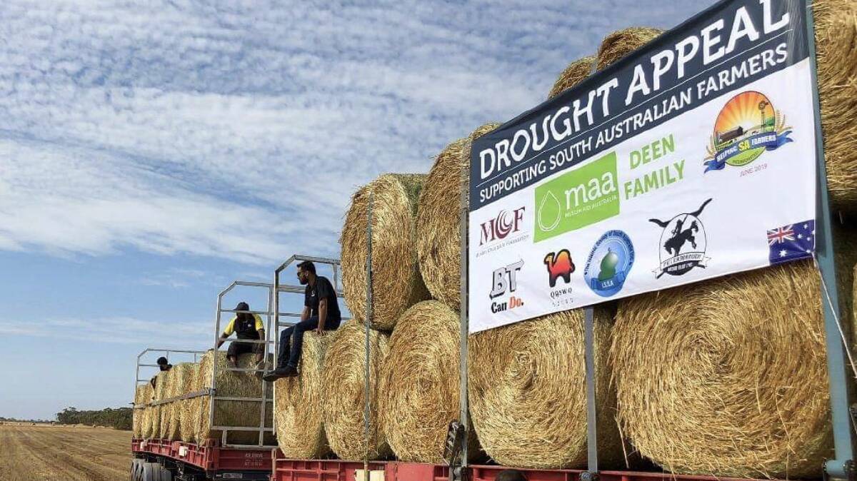 Hay donated to drought-hit Upper Mid North